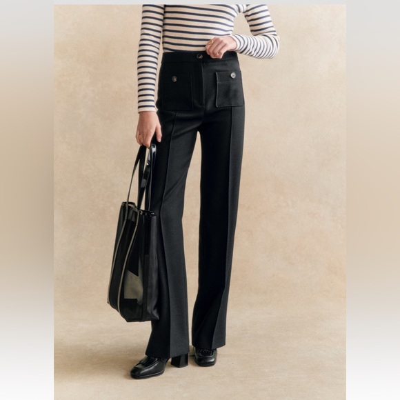Sezane Pants - Sezane Dan trousers 34